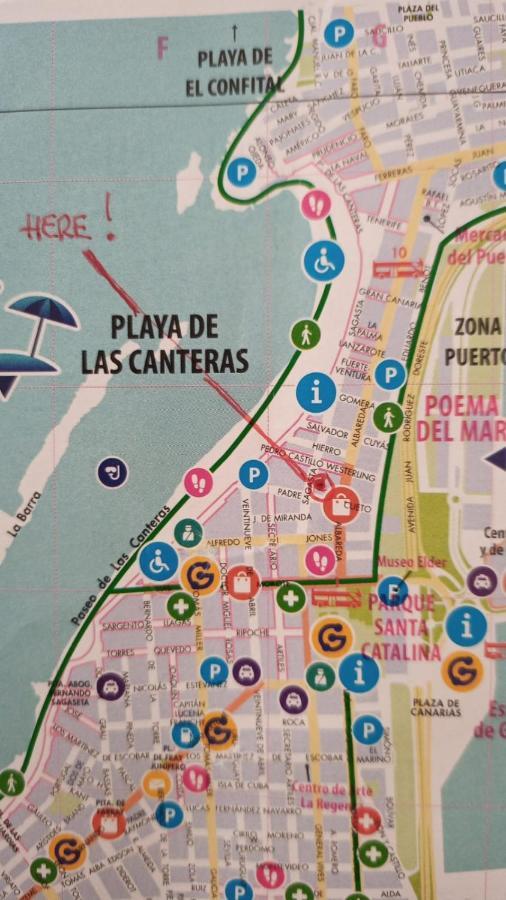 Cozy Loft In Las Palmas, Near The Beach Apartment ภายนอก รูปภาพ